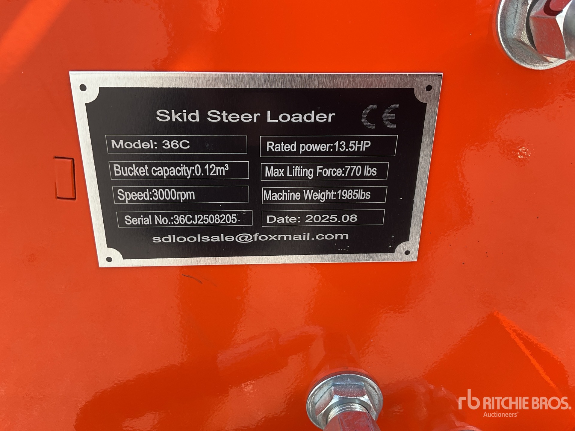 MINI CARGADOR SOBRE RUEDAS 2025 SDLOOL SL36C