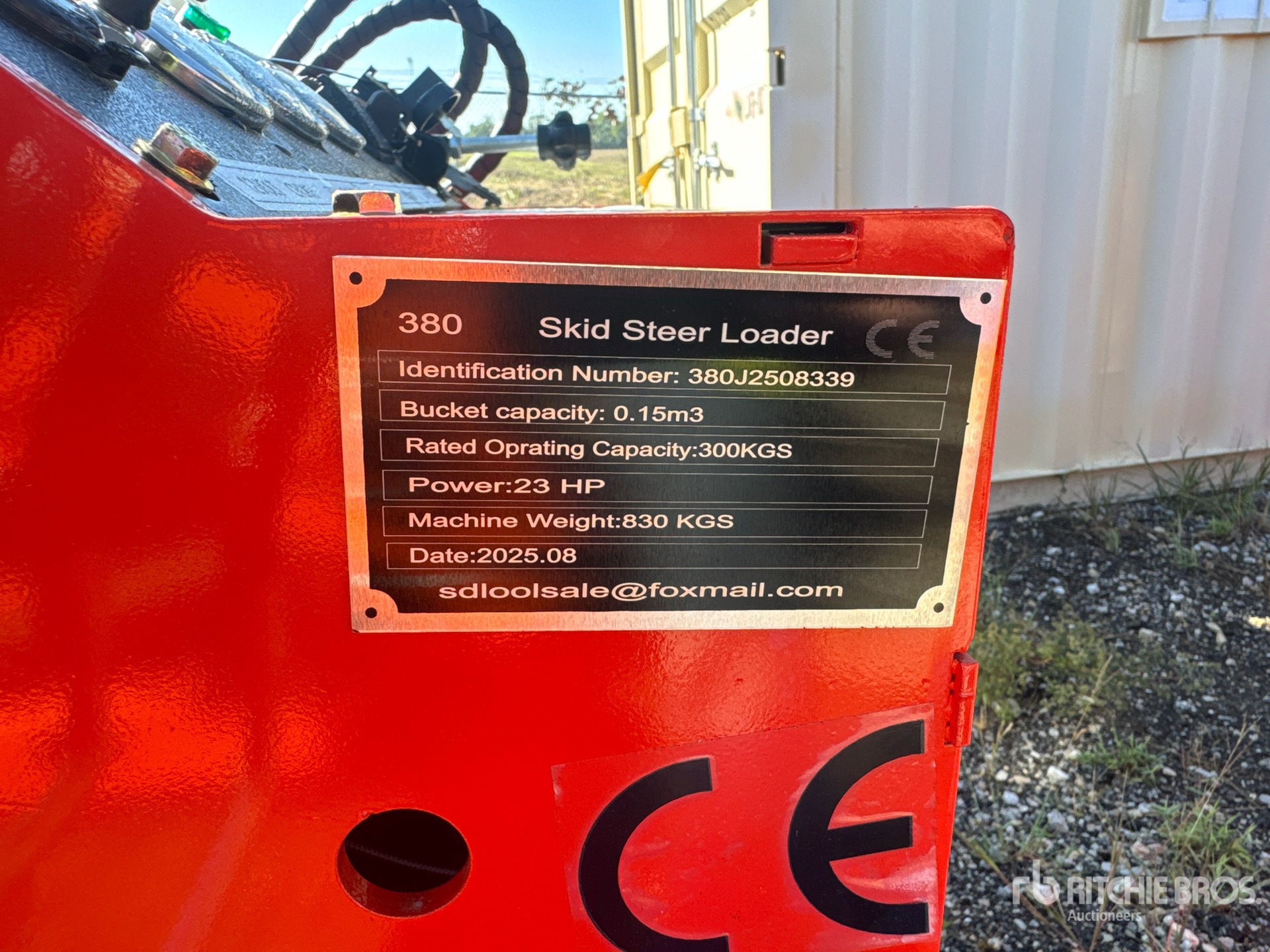 MINI CARGADOR SOBRE ORUGAS COMPACTO 2025 SDLOOL SL380R