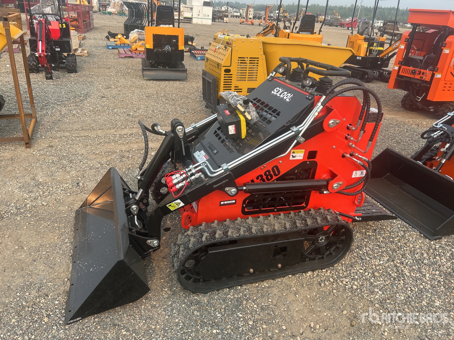 MINI CARGADOR SOBRE ORUGAS COMPACTO 2025 SDLOOL SL380R