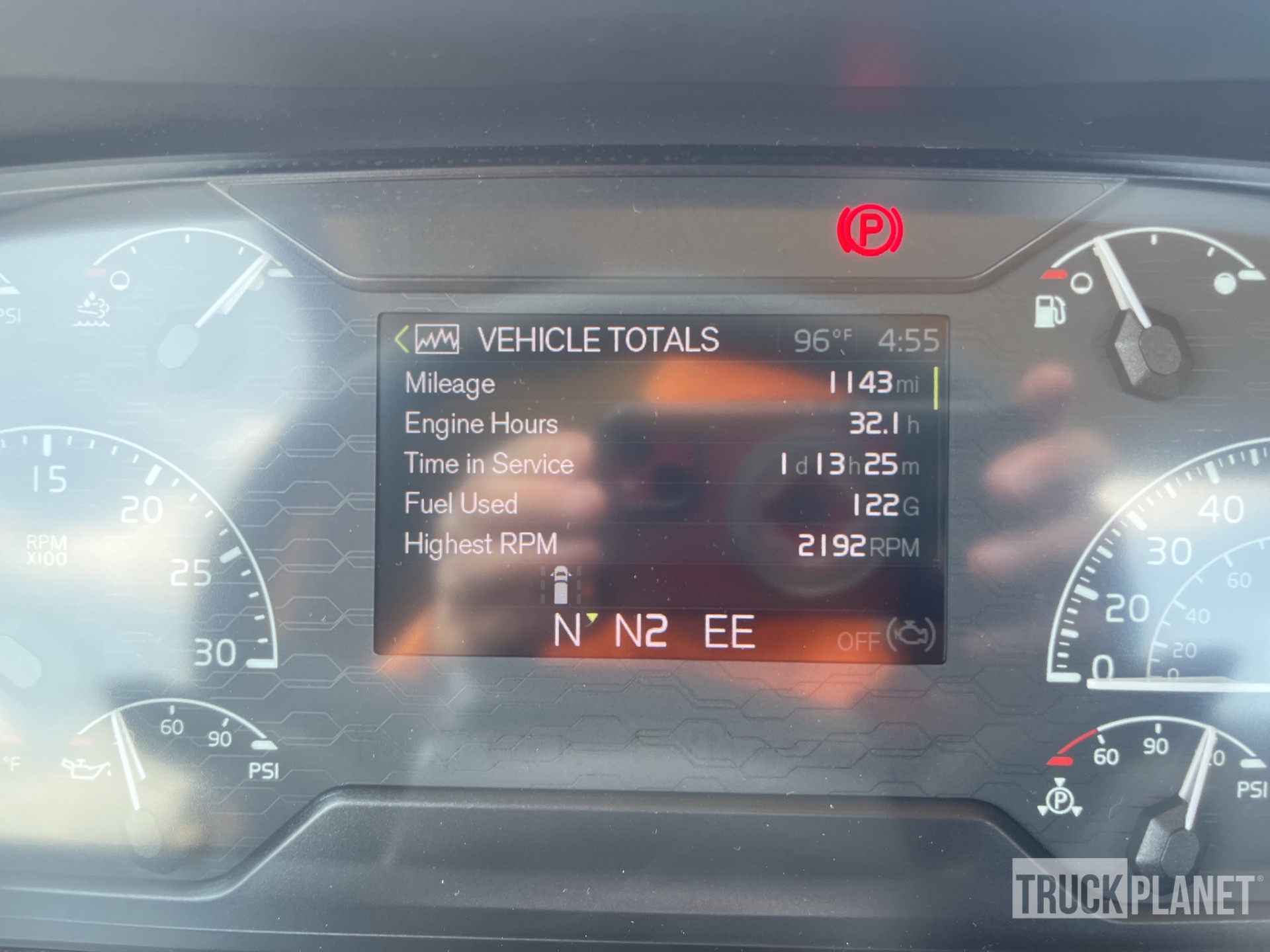 General Appearance with Hour Meter / Odometer