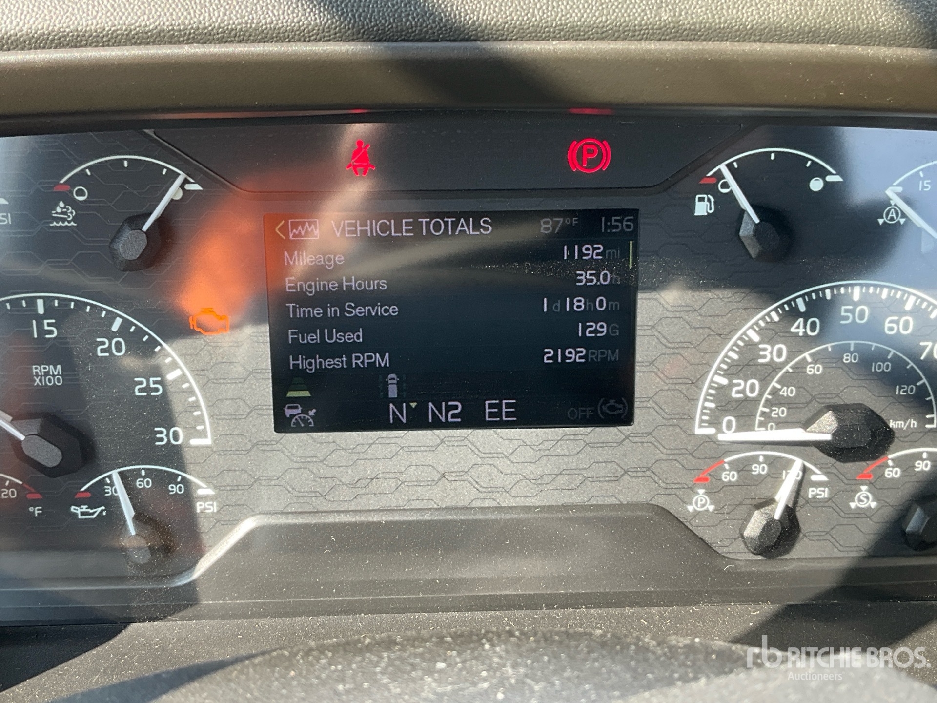 General Appearance with Hour Meter / Odometer