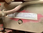 Engine with Emission Label