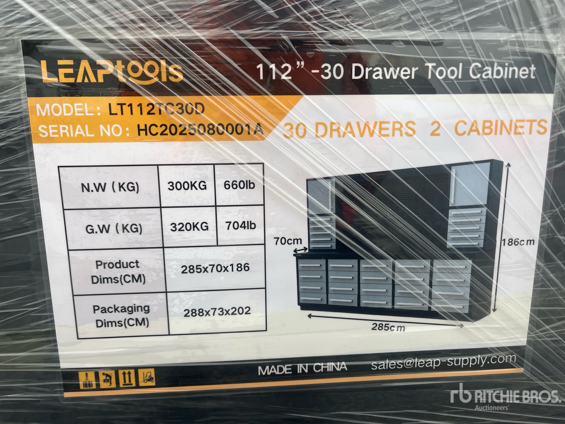 General Appearance with Picture, Left Front Corner