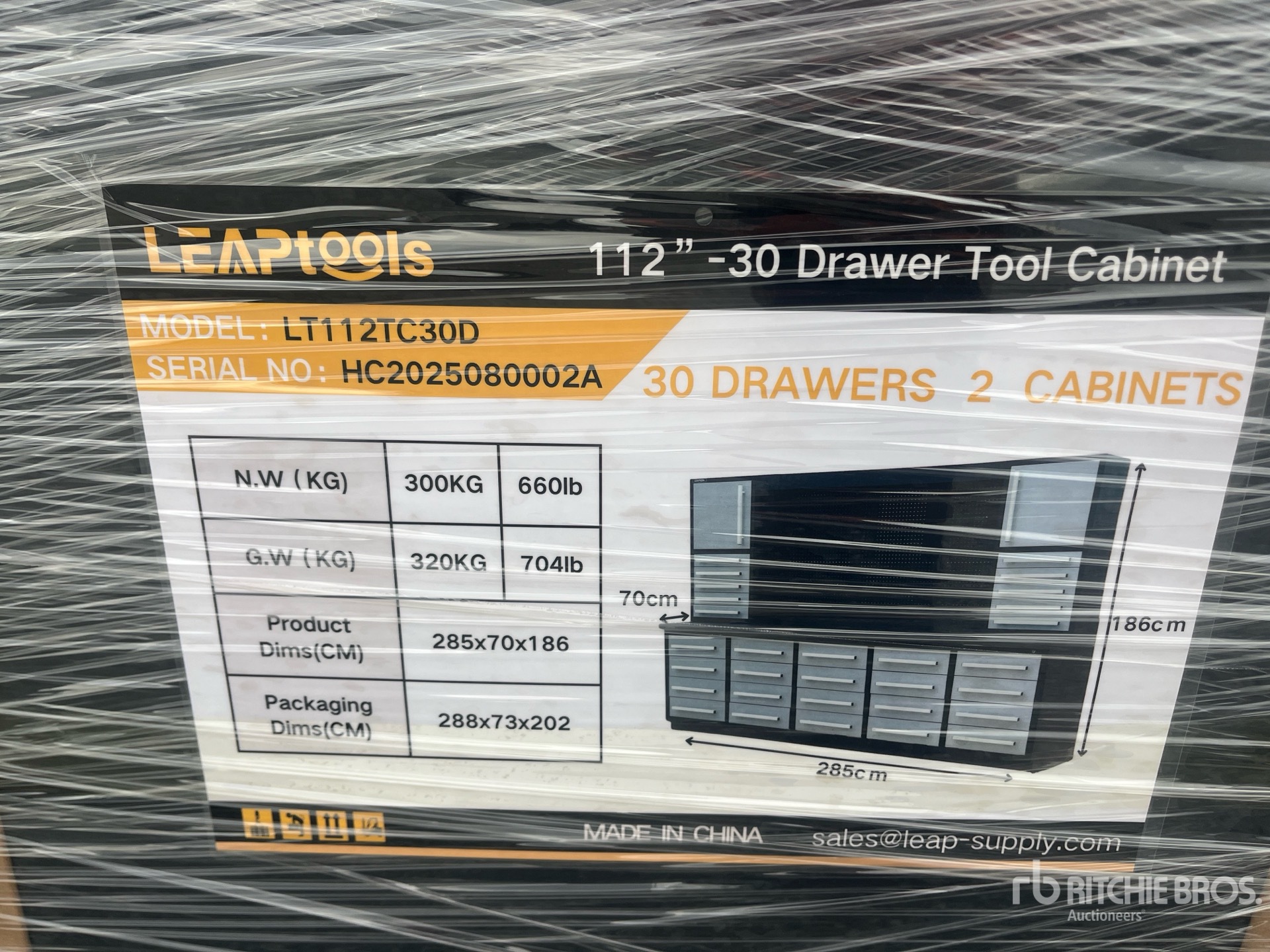 General Appearance with Picture, Left Front Corner