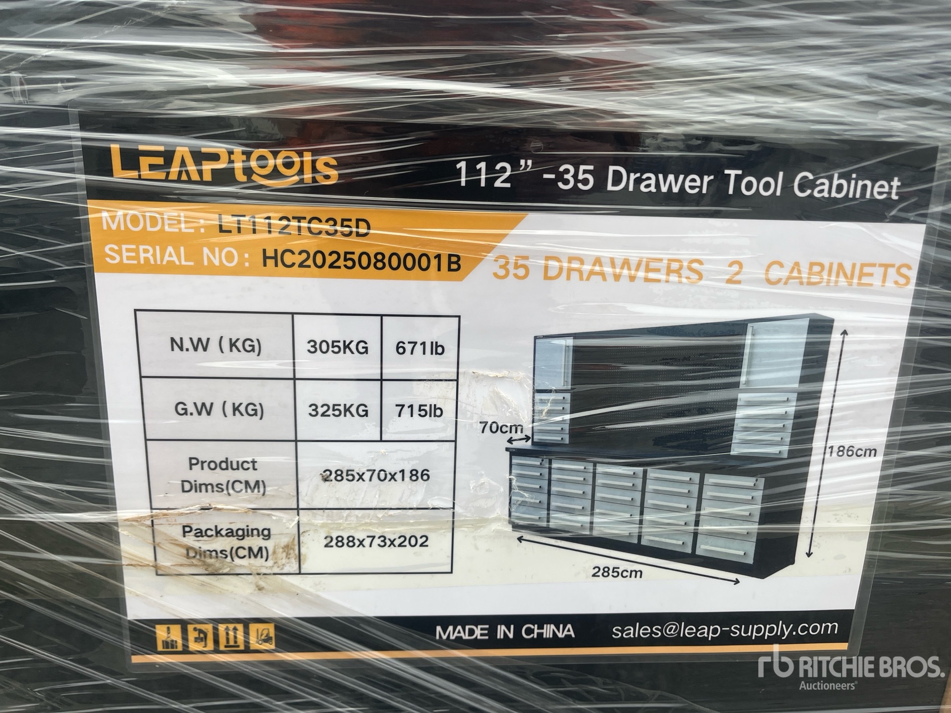 General Appearance with Picture, Left Front Corner