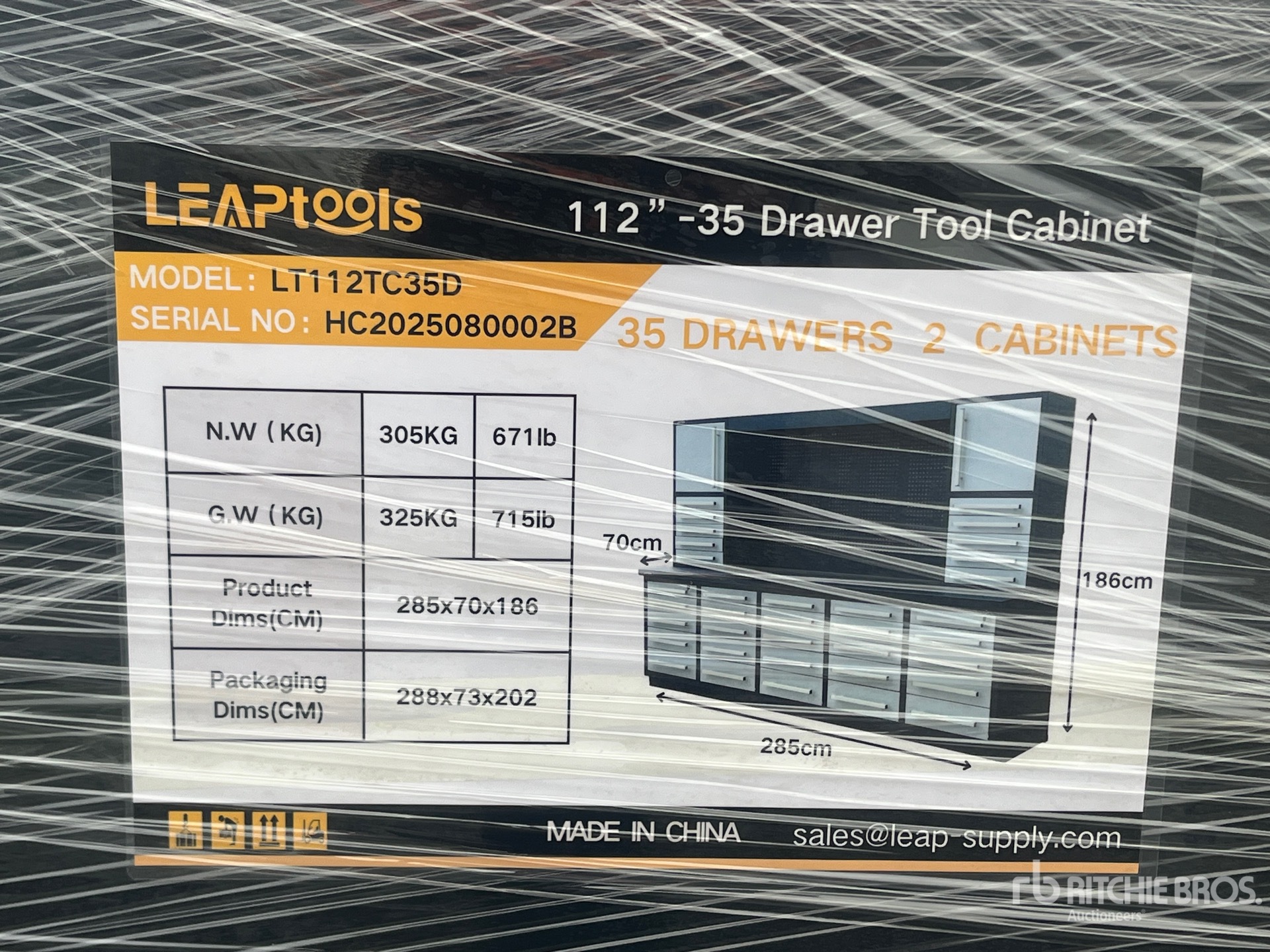 General Appearance with Picture, Left Front Corner