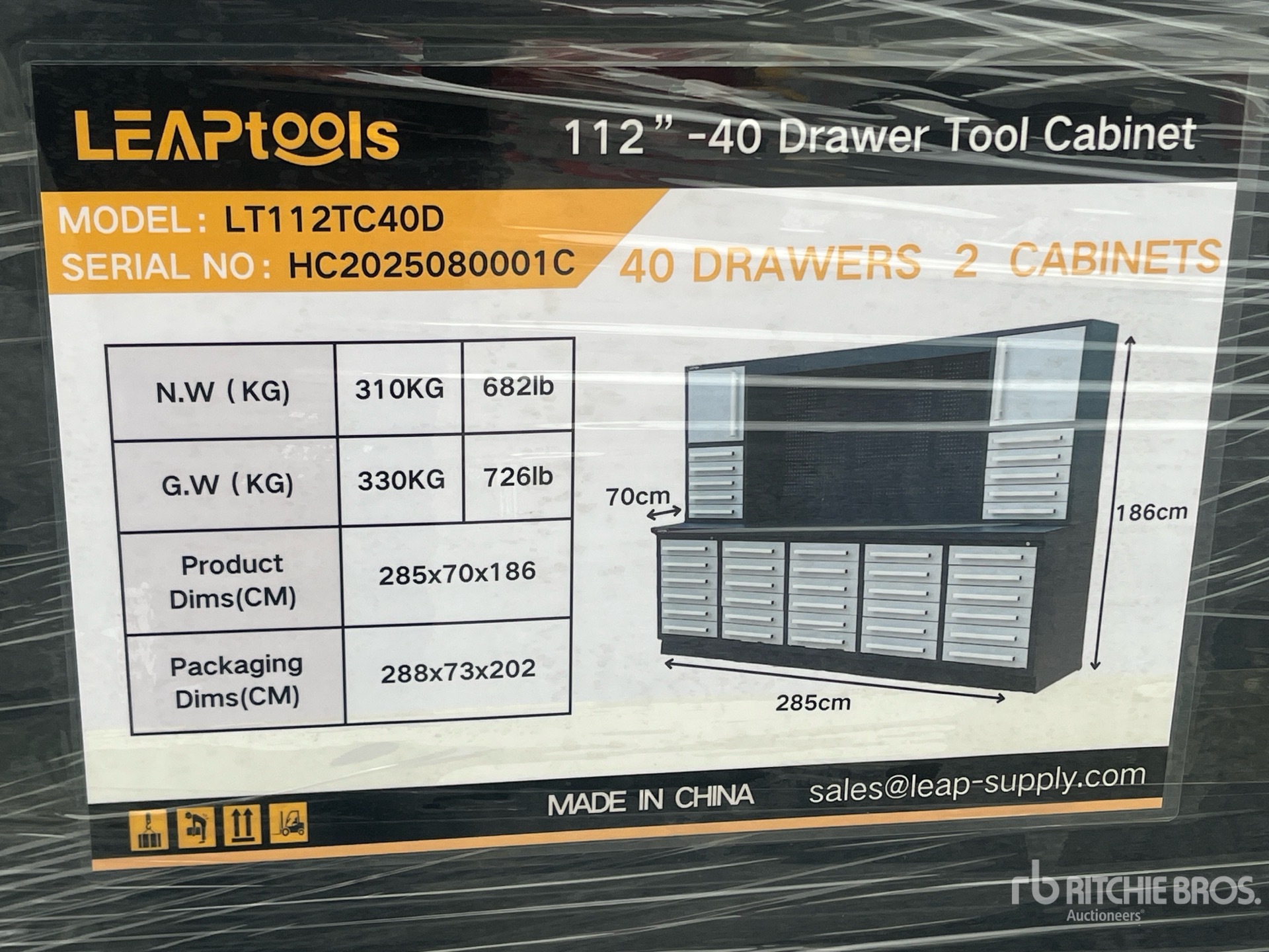 General Appearance with Picture, Left Front Corner