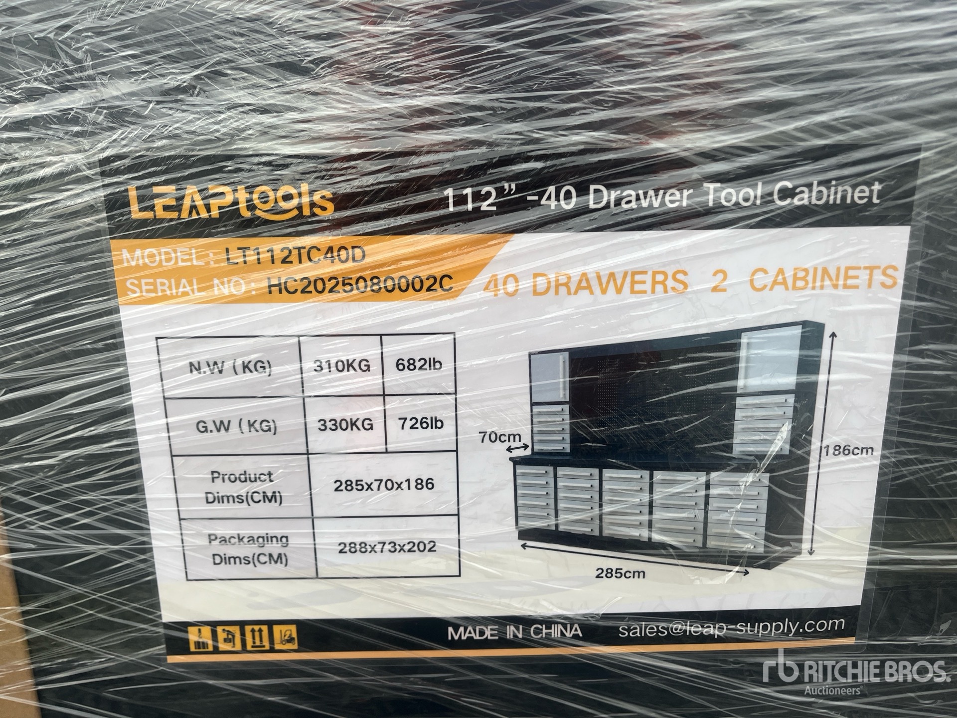 General Appearance with Picture, Left Front Corner