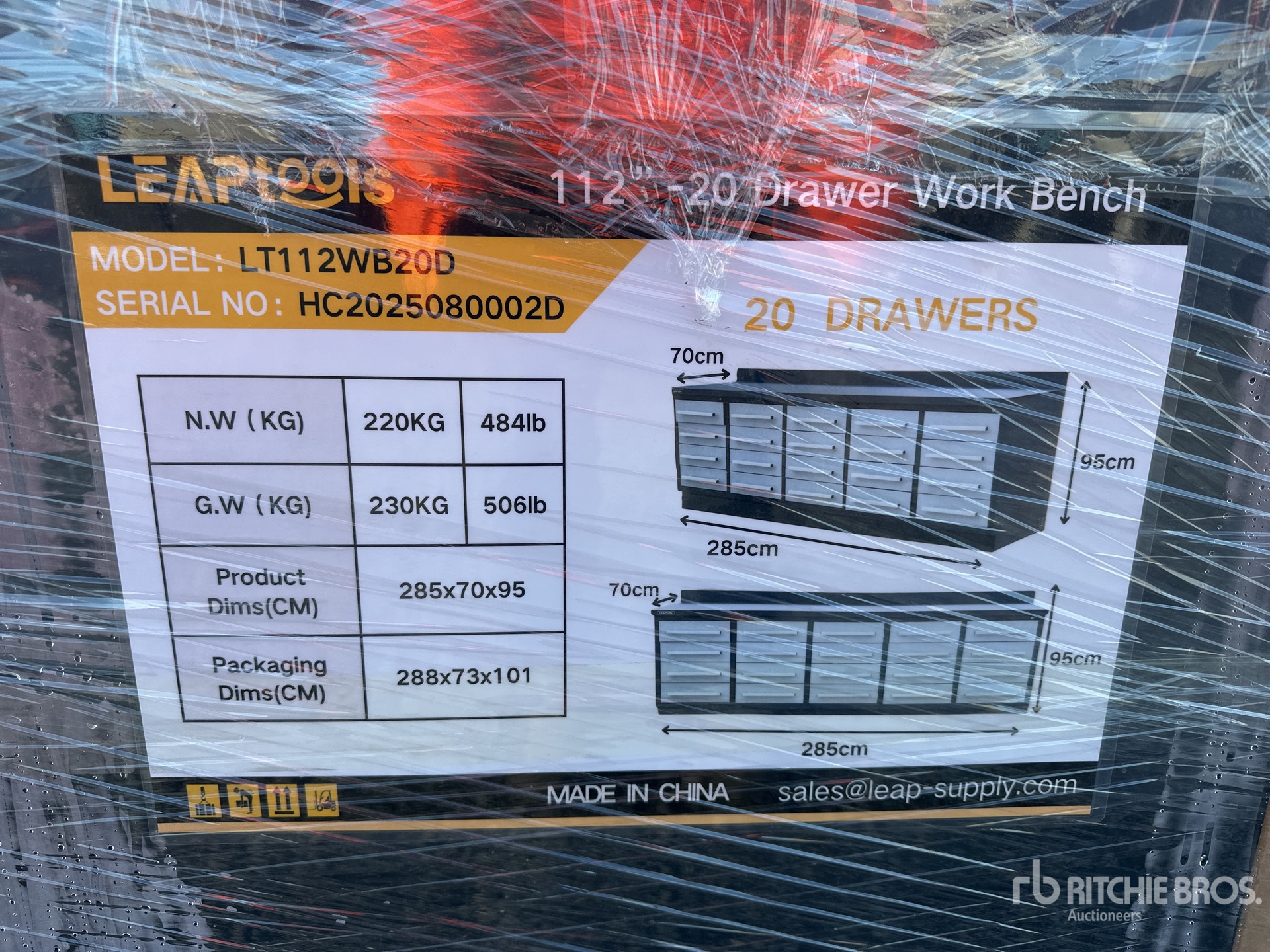 General Appearance with Picture, Left Front Corner