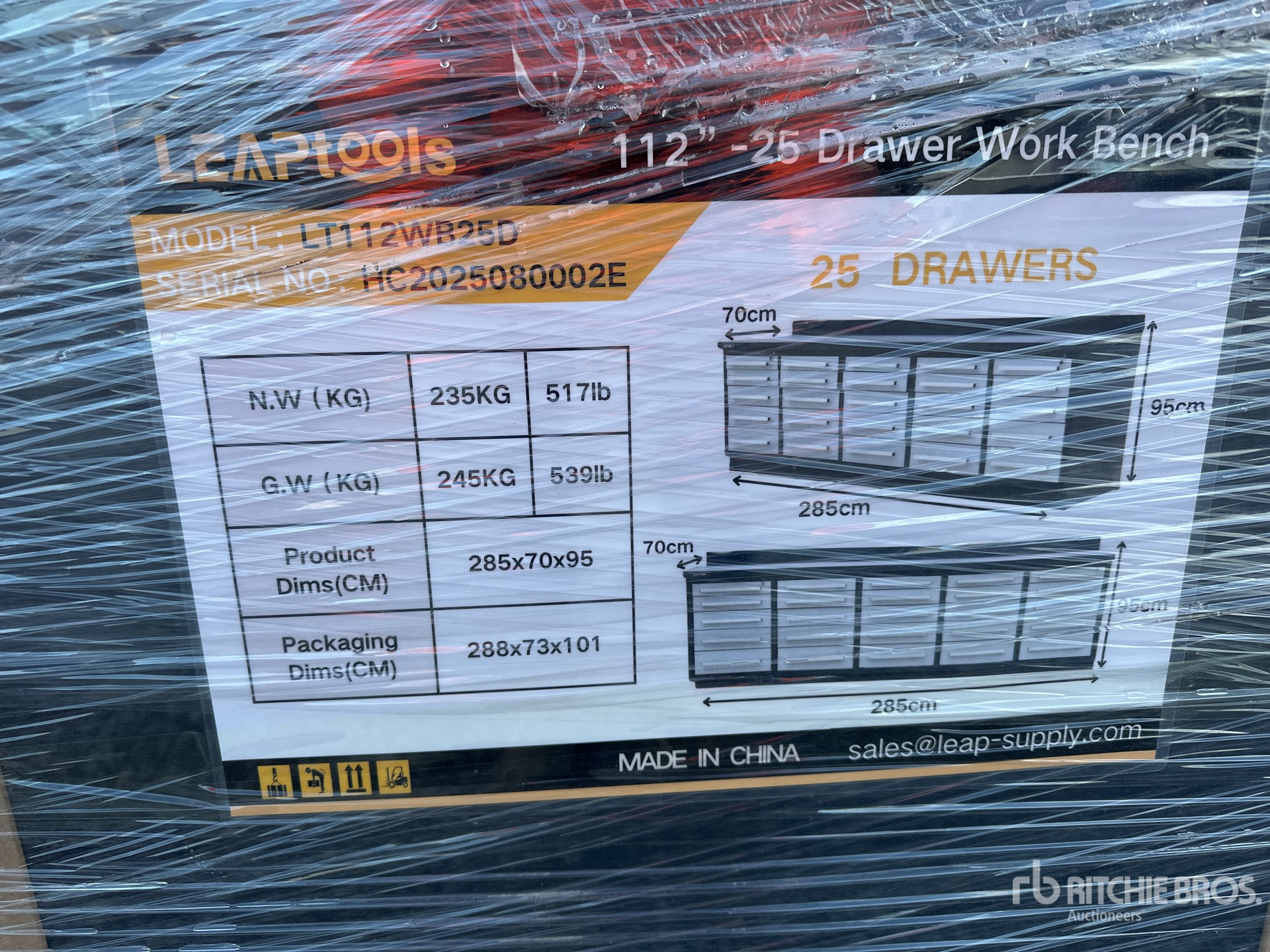 General Appearance with Picture, Left Front Corner