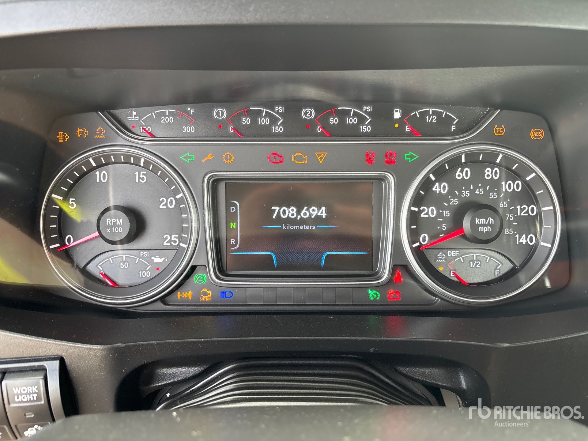 General Appearance with Hour Meter / Odometer