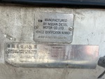 General Appearance with Numero seriale/numero d’identificazione del veicolo (VIN)