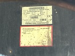 General Appearance with Refrigeration Unit Serial Number