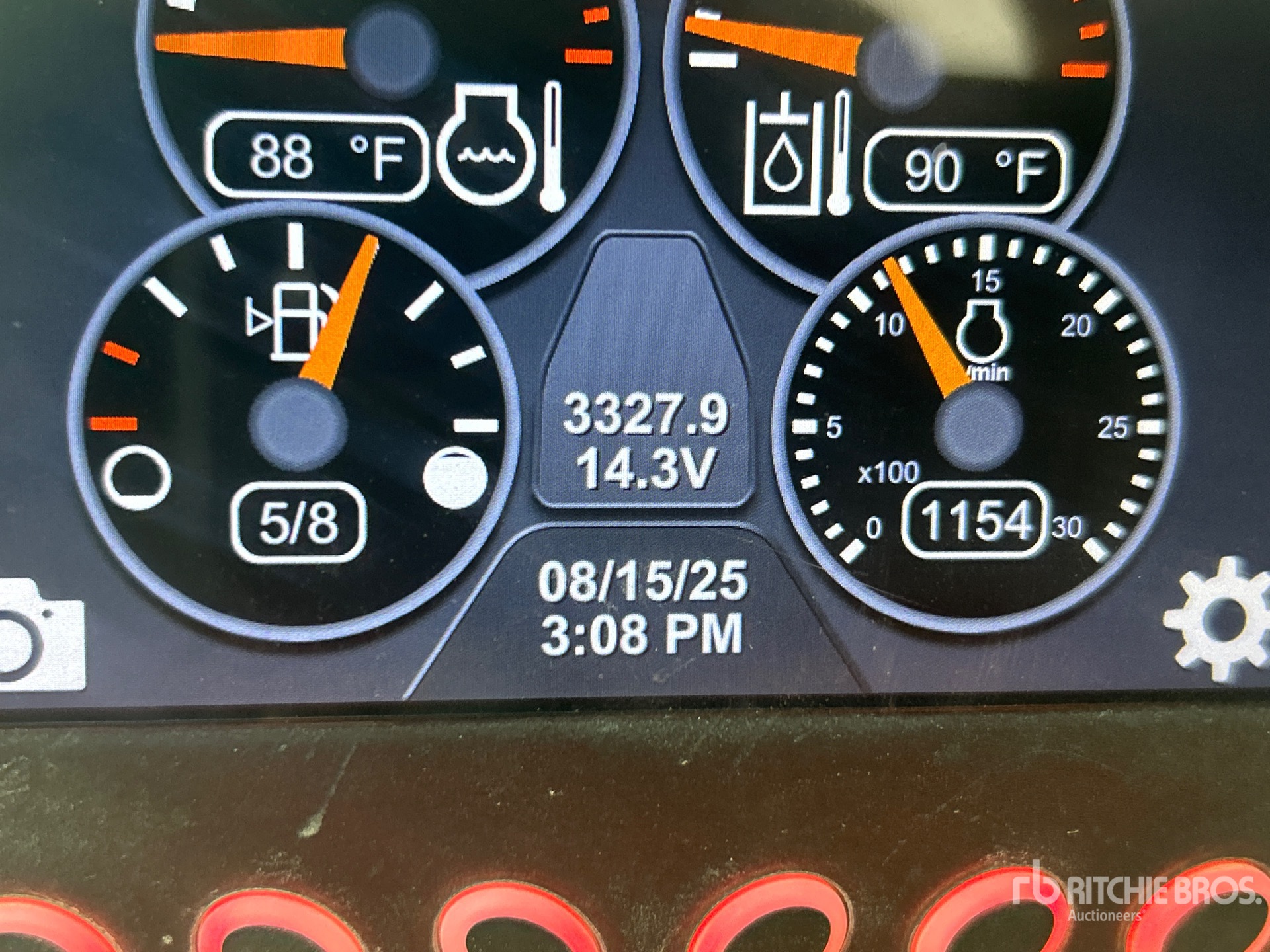 Aspect général with Compteur horaire / compteur kilométrique