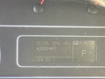 Cab with Engine Hours