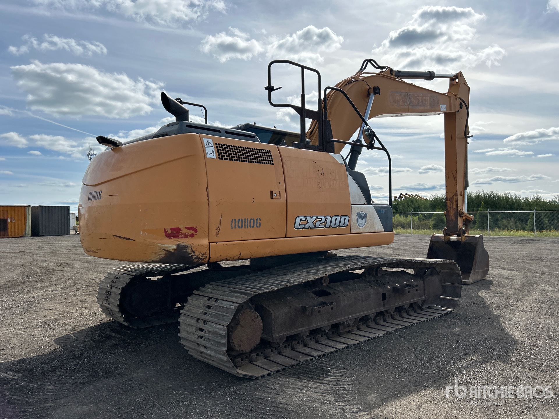 EXCAVADORA 2015 CASE CX210D