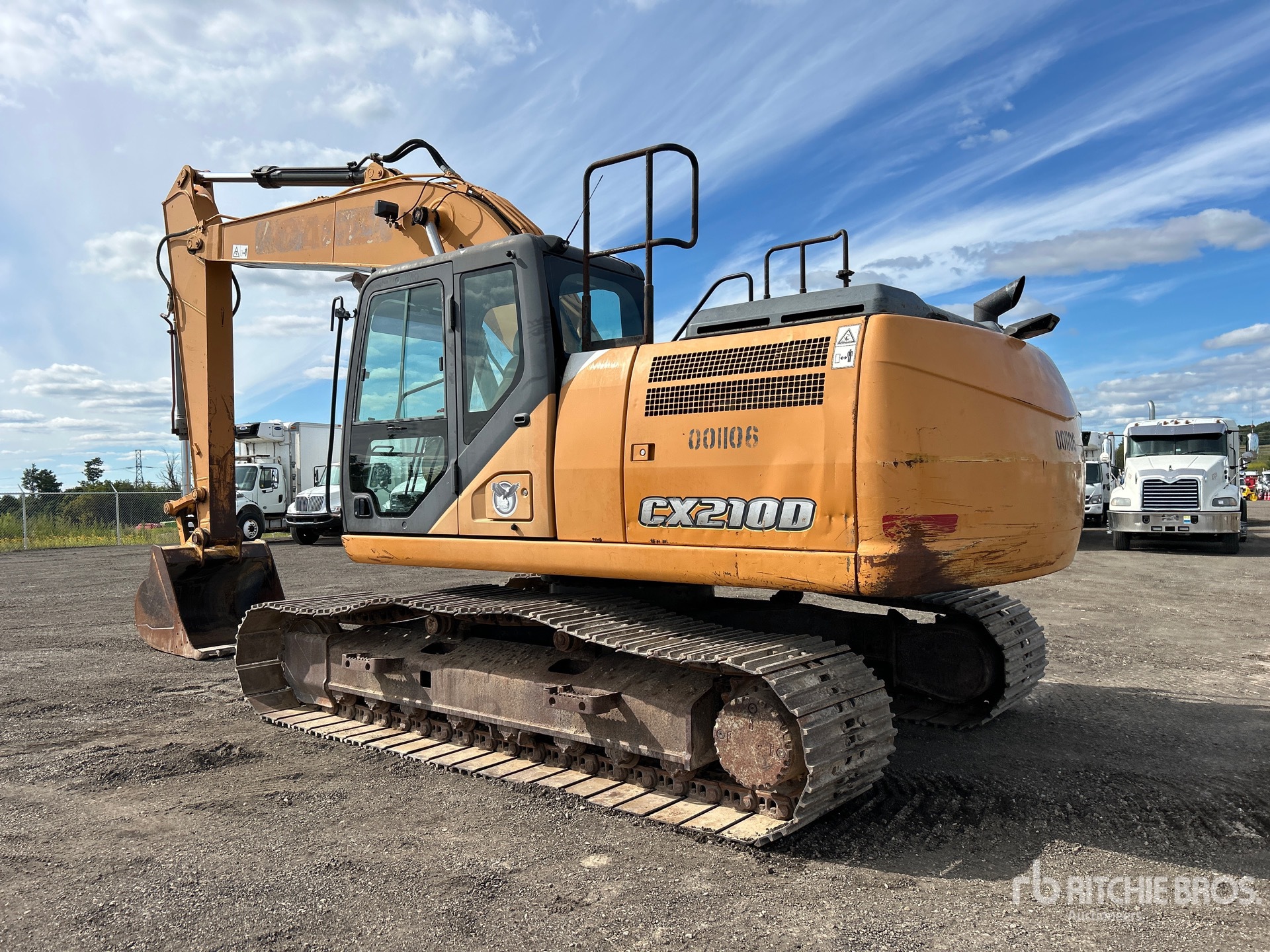 EXCAVADORA 2015 CASE CX210D