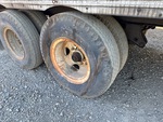 Trailer Chassis with Right Front Tire