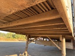 Trailer Chassis with Frame Rails/ Main Beams Condition