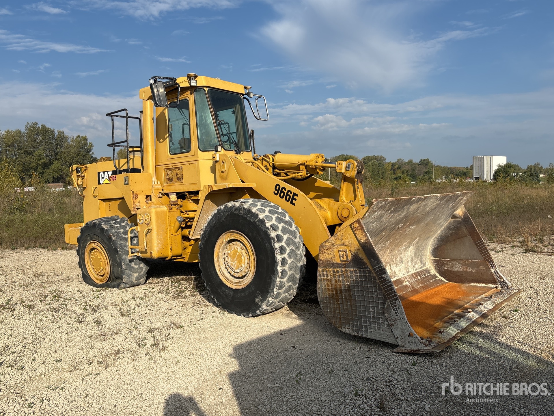 CARGADOR FRONTAL 1988 CATERPILLAR 966E