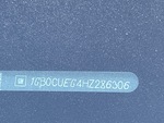 General Appearance with Second Serial Number/VIN Photo
