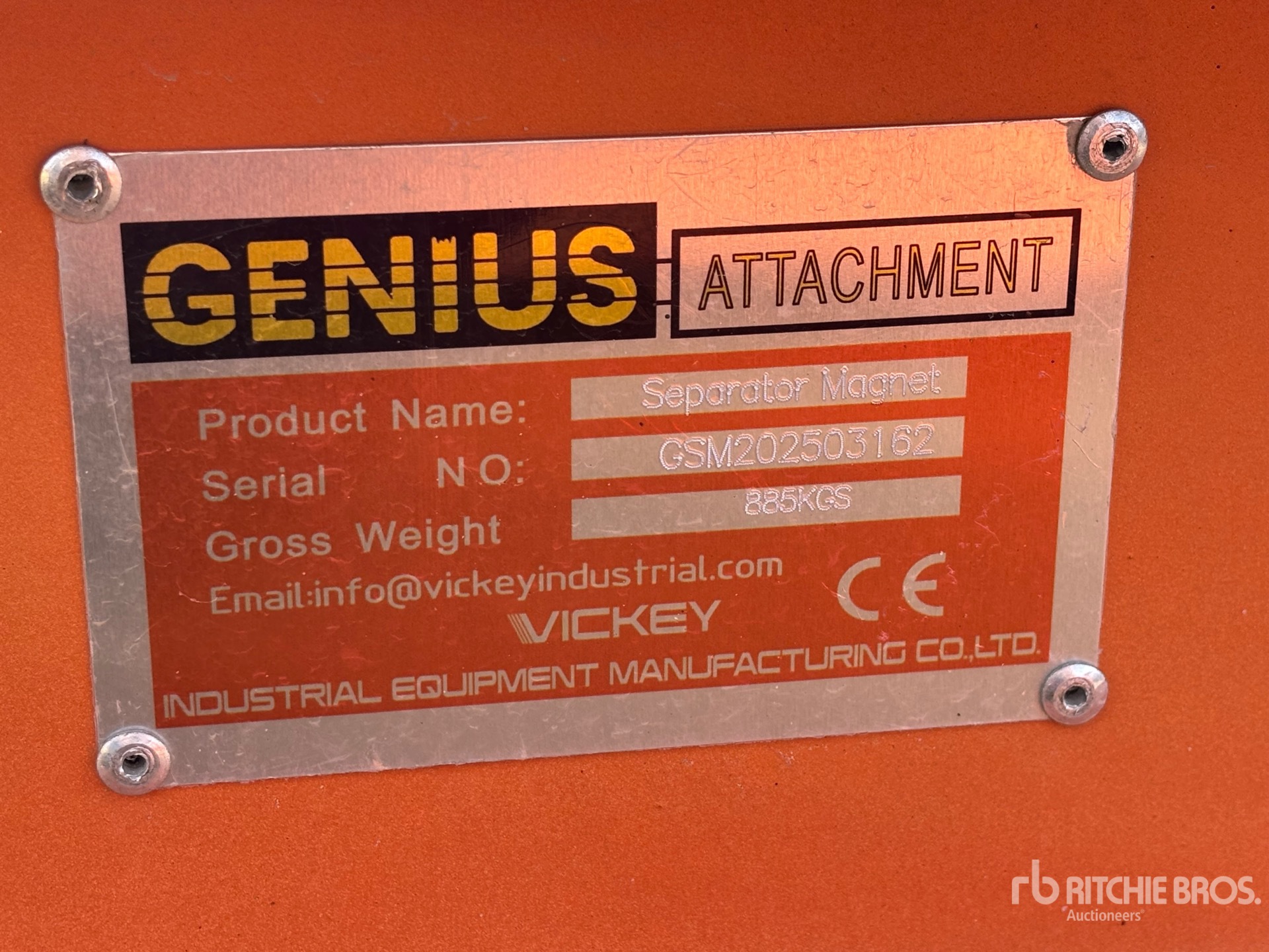 General Appearance with Seriennummer / FIN