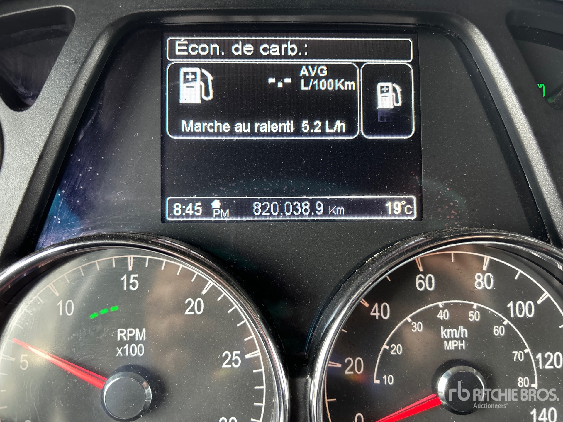 General Appearance with Hour Meter / Odometer