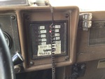 Control Station with Luces de advertencia del motor