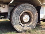 Underbody with Left Front Drive Tires
