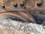 Undercarriage with Left Idler