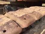 Undercarriage with Left Track Shoes