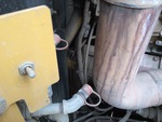 Engine with A/C Compressor