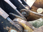 Chassis with Tilt Linkage Pins and Bushings