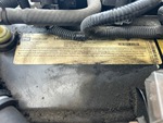 Engine with Emission Label