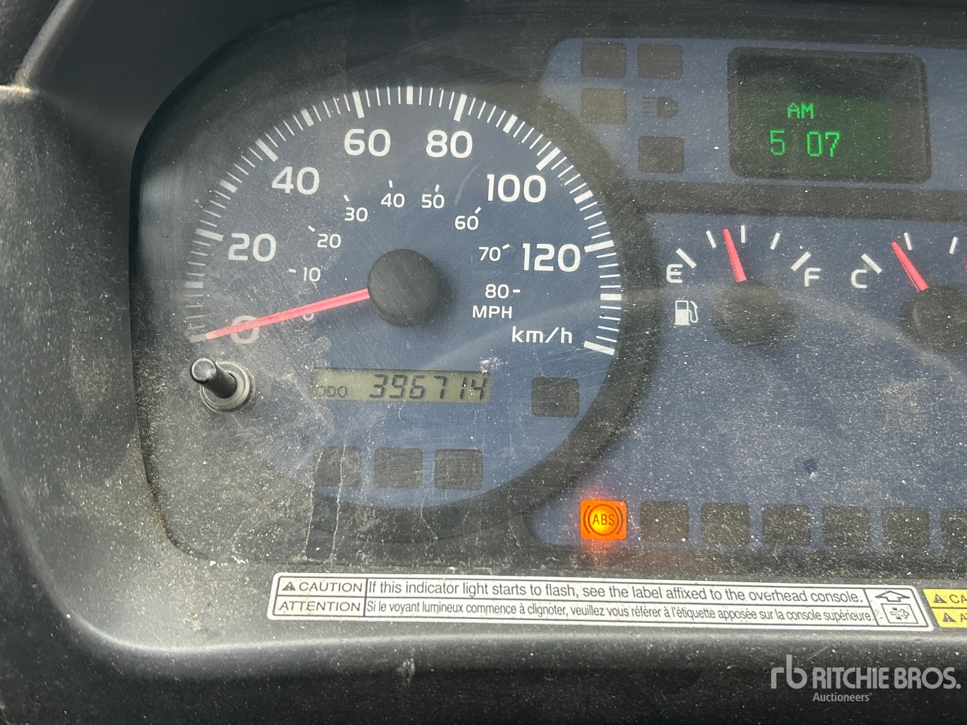 General Appearance with Hour Meter / Odometer
