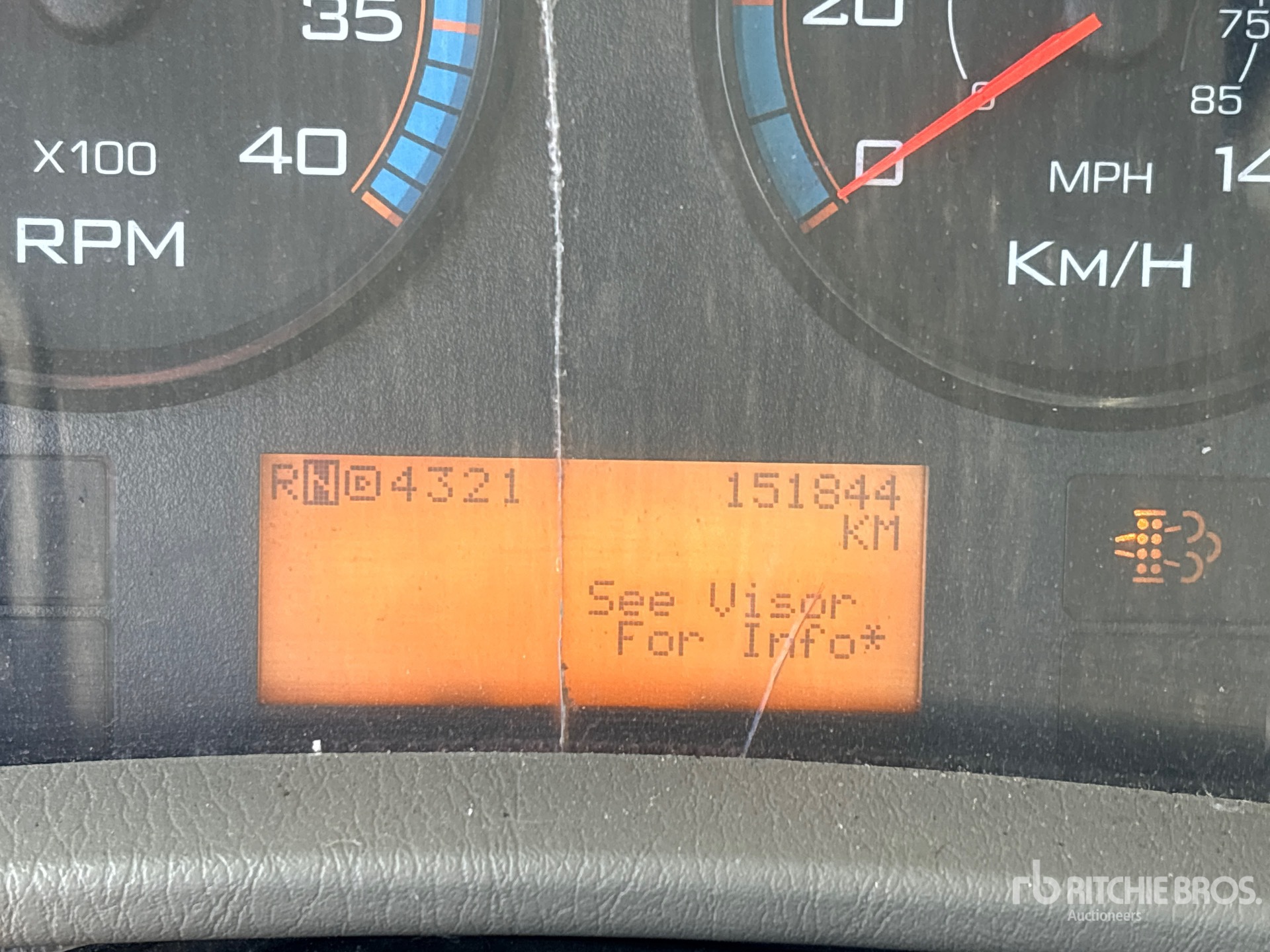 General Appearance with Hour Meter / Odometer