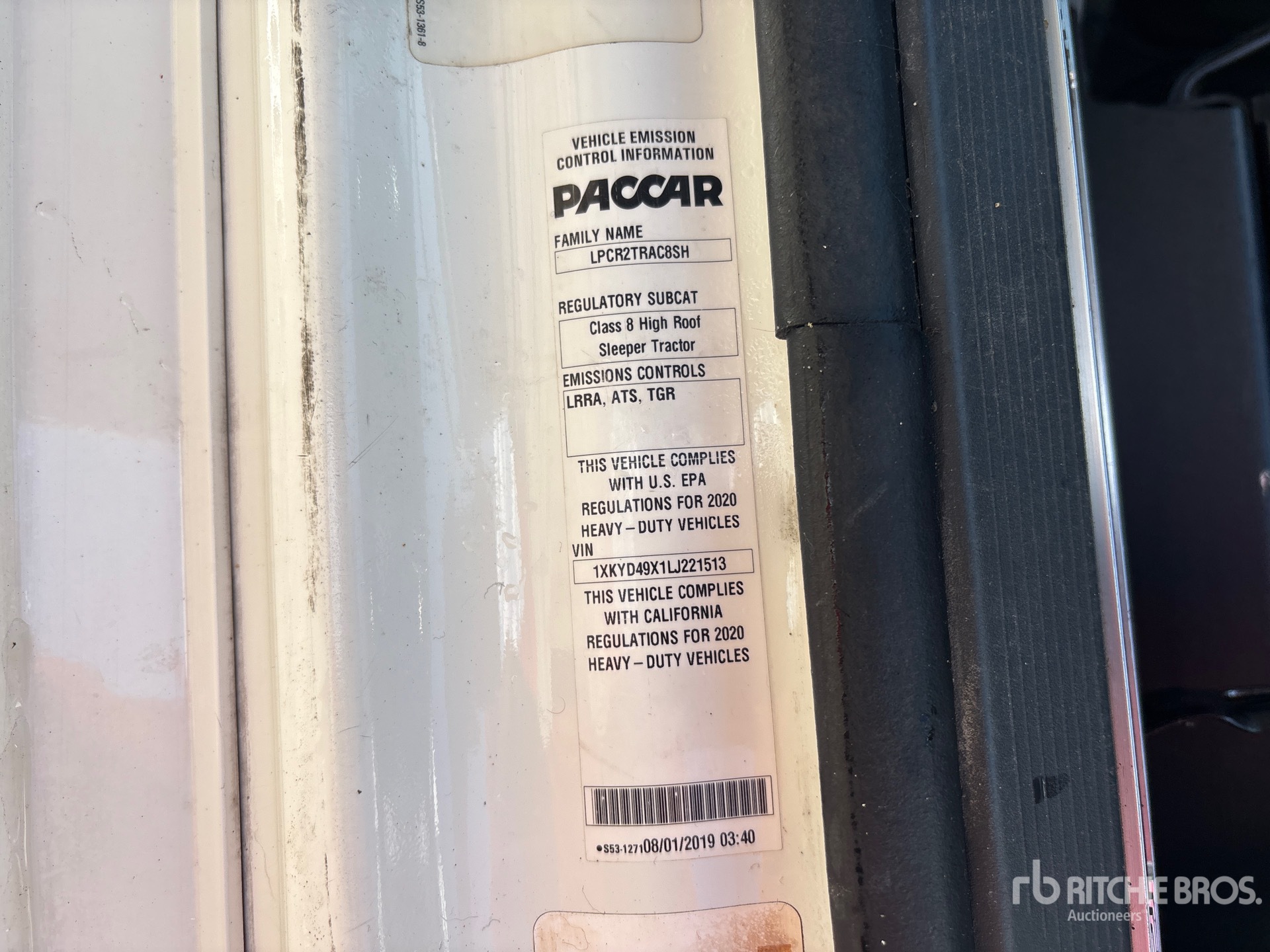 General Appearance with Numéro de série/Numéro d'identification du véhicule automobile