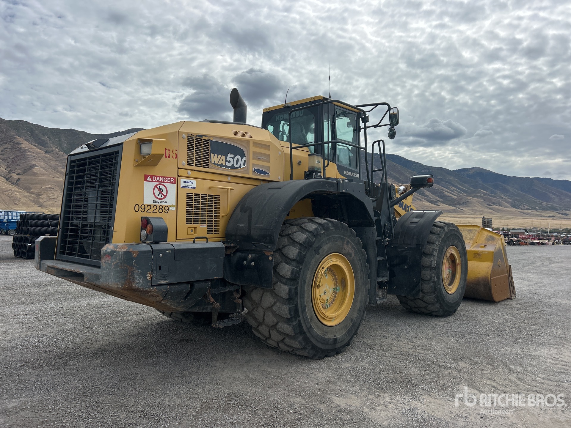 CARGADOR FRONTAL 2018 KOMATSU WA5008