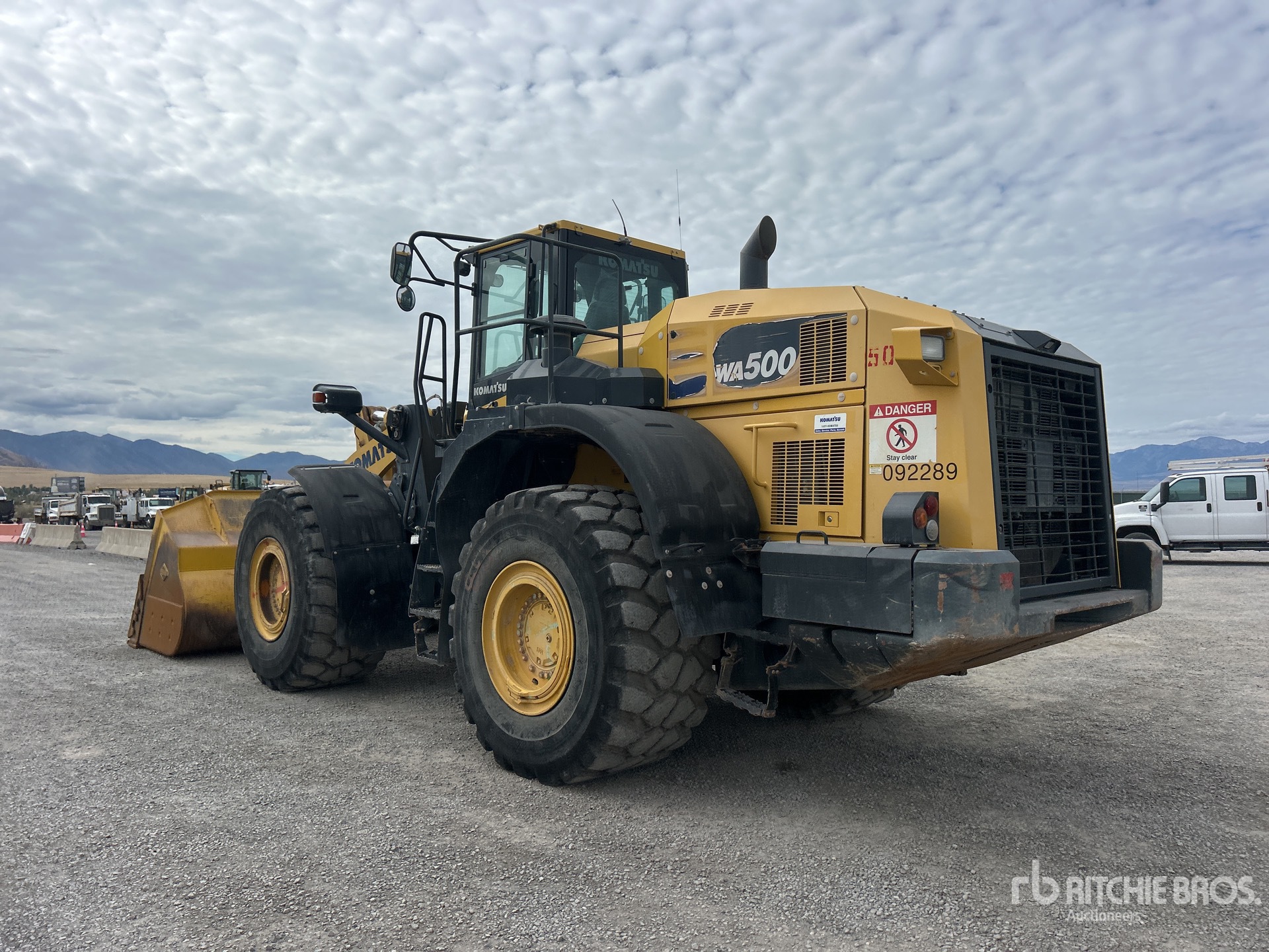 CARGADOR FRONTAL 2018 KOMATSU WA5008