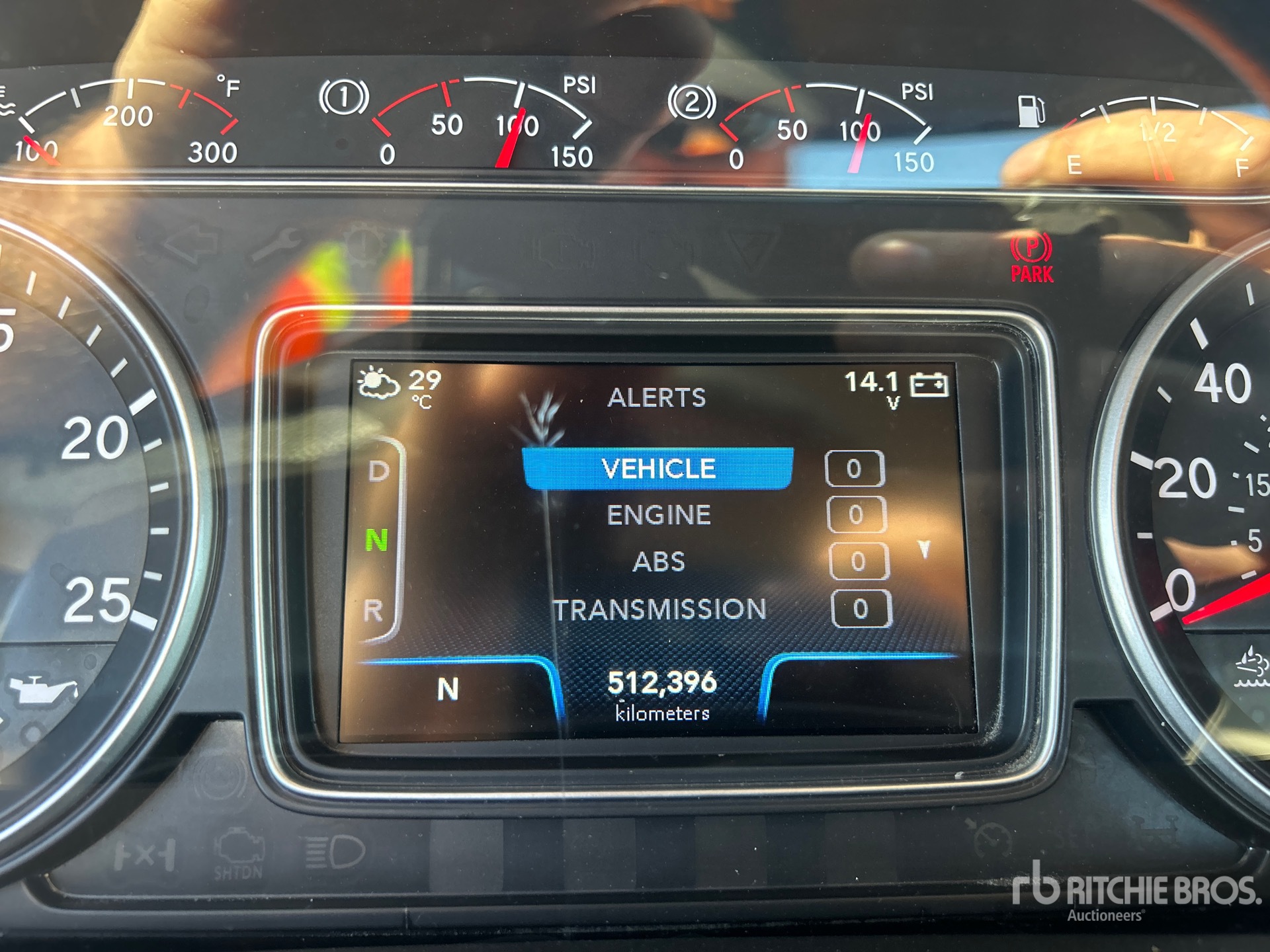 General Appearance with Hour Meter / Odometer