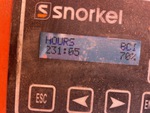General Appearance with Hour Meter / Odometer