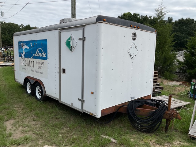 1995 Wells Cargo AS182 18 ft T/A Enclosed Trailer