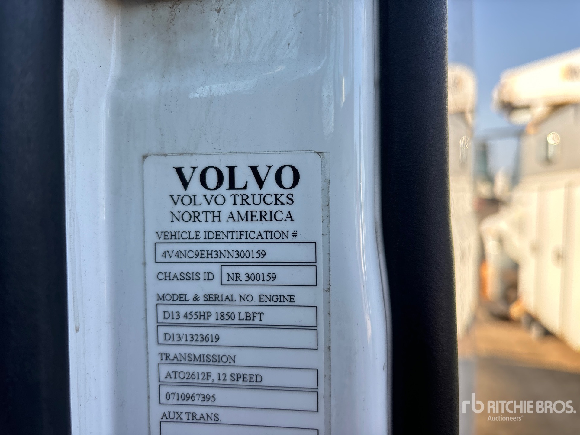 General Appearance with N.º de serie/VIN