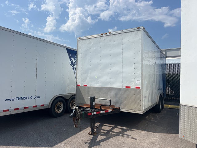 2013 Riechers 18 ft T/A Enclosed Trailer