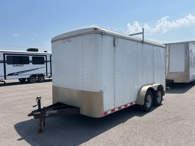 2013 Doolittle FD-304 14 ft T/A Enclosed Trailer