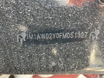 General Appearance with Second Serial Number/VIN Photo
