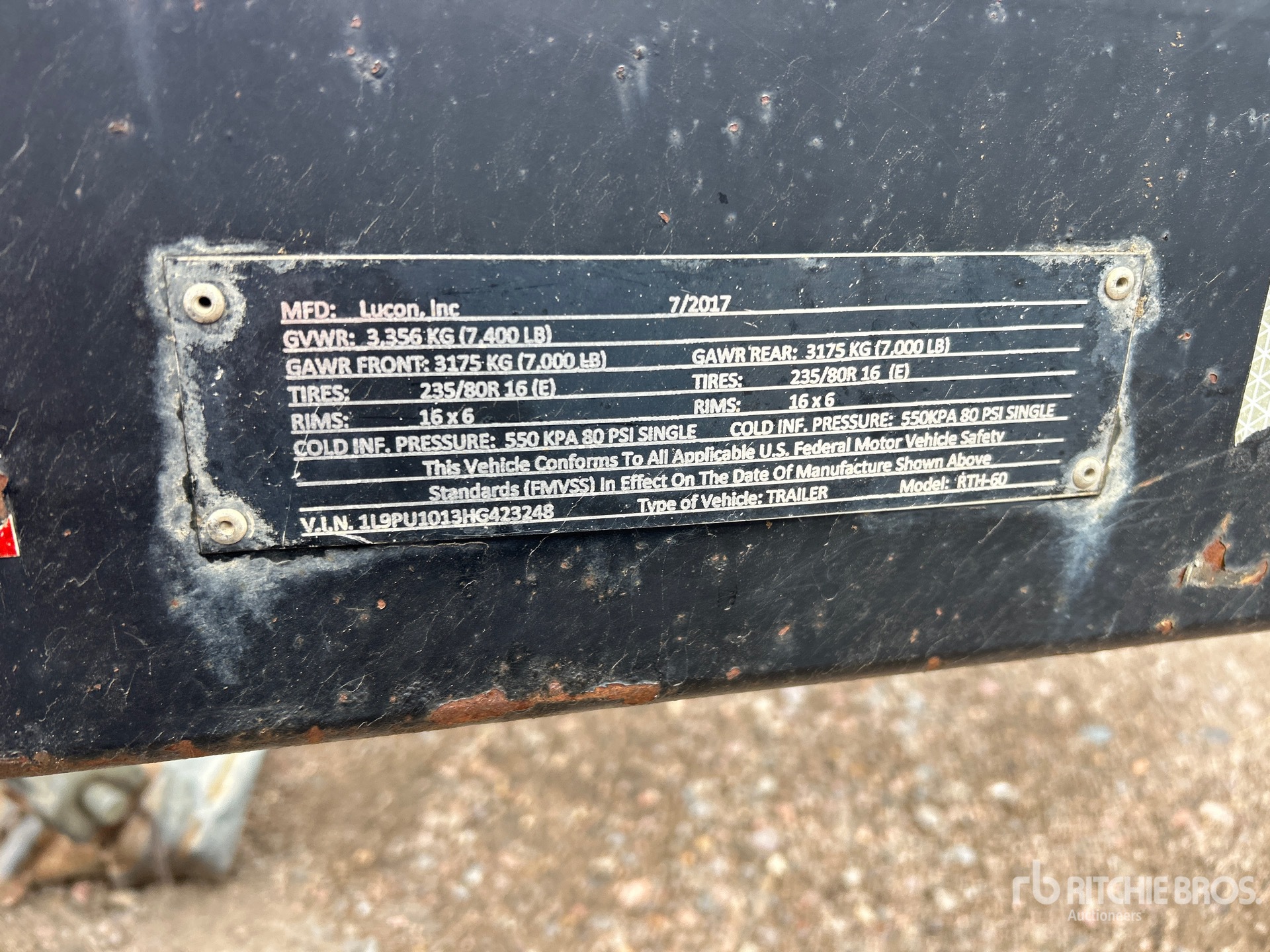 General Appearance with Numéro de série/Numéro d'identification du véhicule automobile