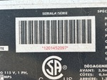 General Appearance with N.º de serie/VIN