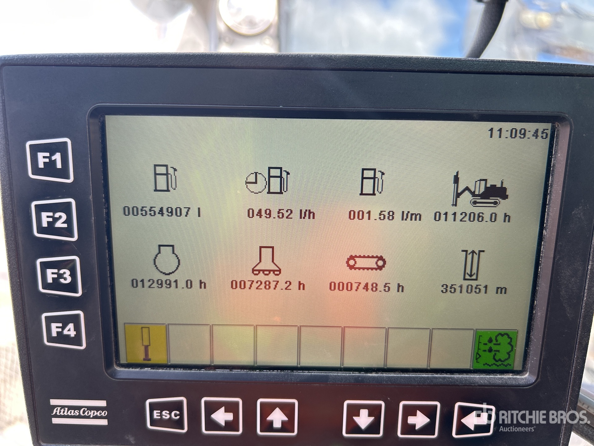 General Appearance with Hour Meter / Odometer