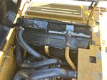 Engine with Radiator